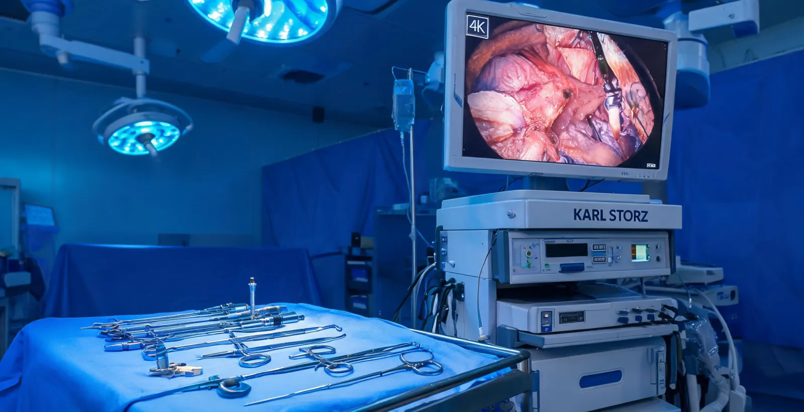 Integrated endoscopy operating room